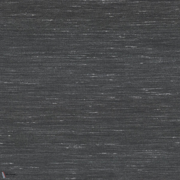 Golden Black papel pintado en Noir Weave de Greenland