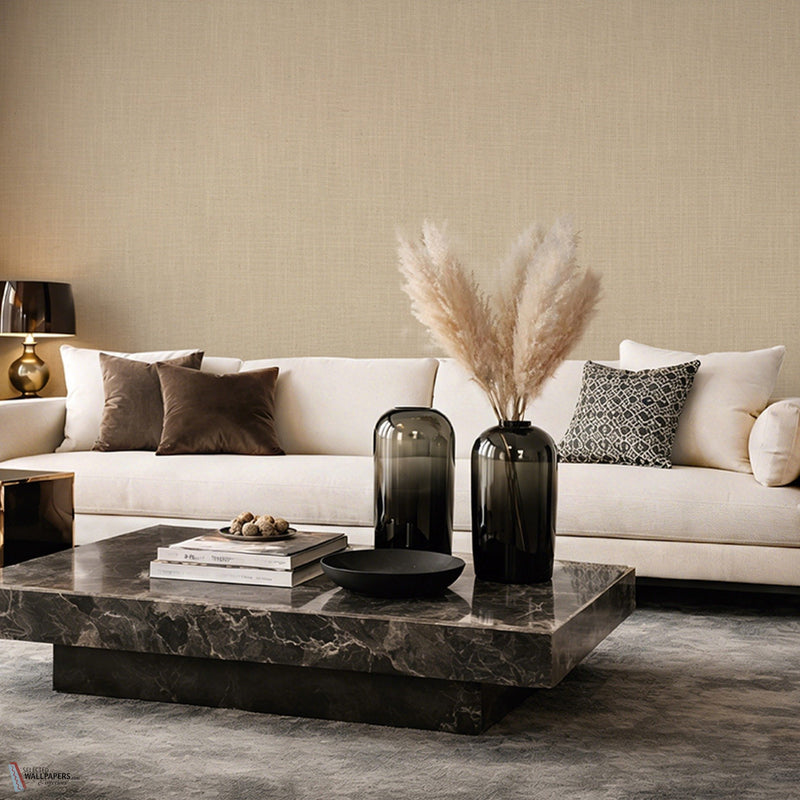 Light Linen carta da parati di Greenland — interni