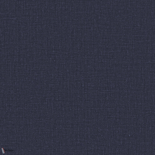Light Linen carta da parati in Dark Navy di Greenland
