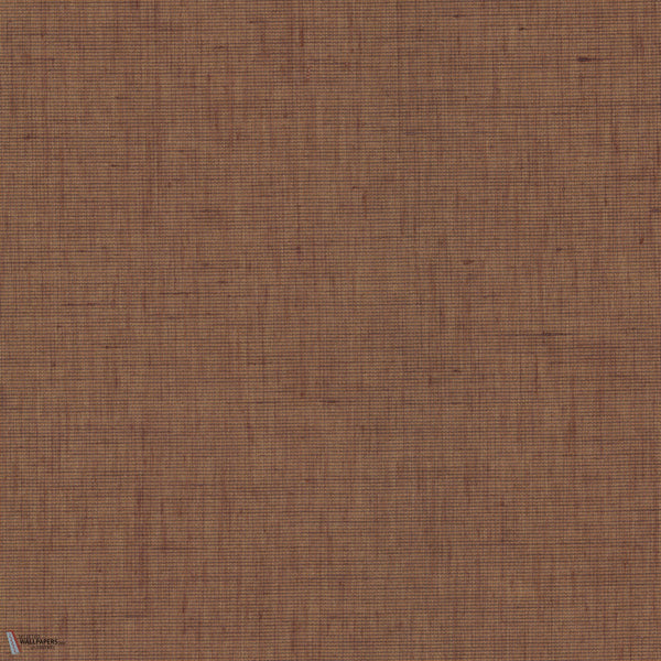 Oat Silver papel pintado en Charcoal Gold de Greenland