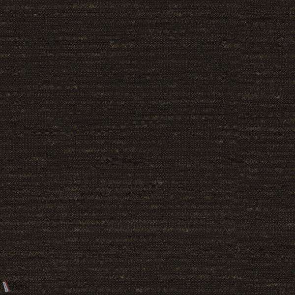 Straw Stripe behang in Burnt Espresso van Greenland