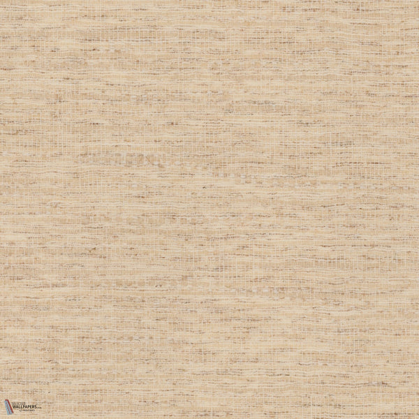 Straw Stripe papier peint en Chalky Oat de Greenland