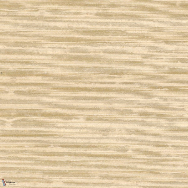 Sunset Gold papier peint en Cream Stripe de Greenland