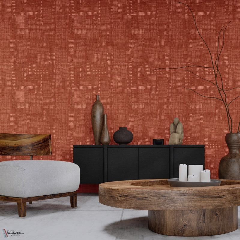 Vermilion Gold papier peint de Greenland — intérieur