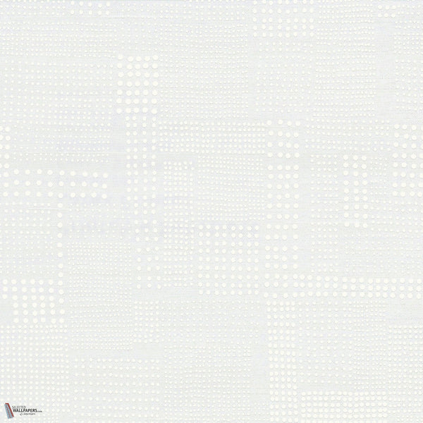 Vermilion Gold papier peint en White Pixel de Greenland