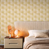 Woven Wheat wallpaper by Greenland — interior