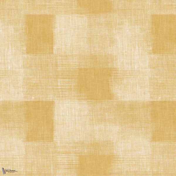Woven Wheat wallpaper in Sunlit Linen by Greenland