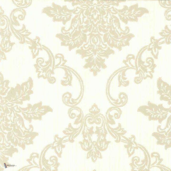 Hampton wallpaper in Ivory van 1838 wallcoverings
