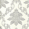 Hampton wallpaper in Silver van 1838 wallcoverings