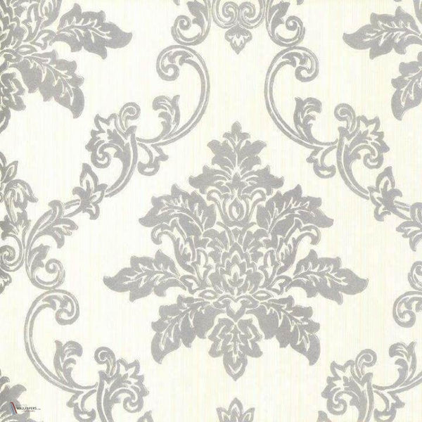 Hampton wallpaper in Silver van 1838 wallcoverings