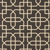 Hampton Trellis wallpaper in Charcoal van Sanderson