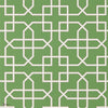 Hampton Trellis wallpaper in Green van Sanderson