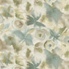 Flores wallpaper in Aloe/Honey/Viridian by Harlequin