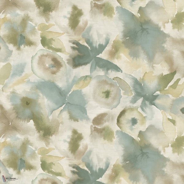 Flores Tapete in Aloe/Honey/Viridian von Harlequin