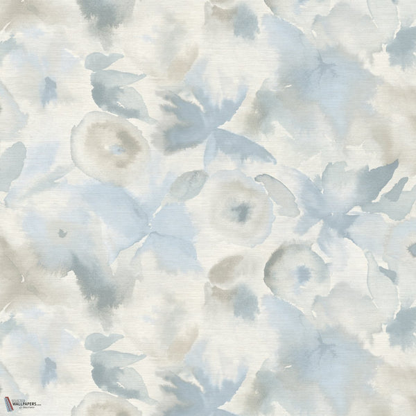 Flores Tapete in Powder/Sky/Parchment von Harlequin