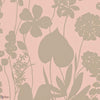 Nalina wallpaper in Peach by Harlequin