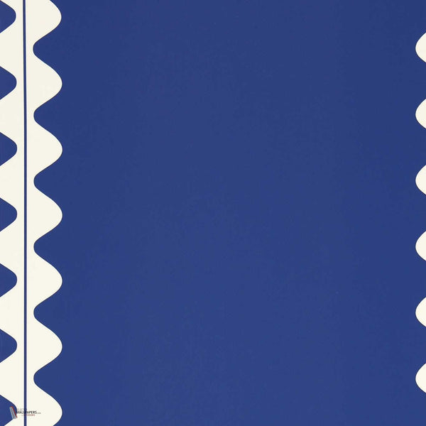 Ric Rac behang in Lapis van Harlequin