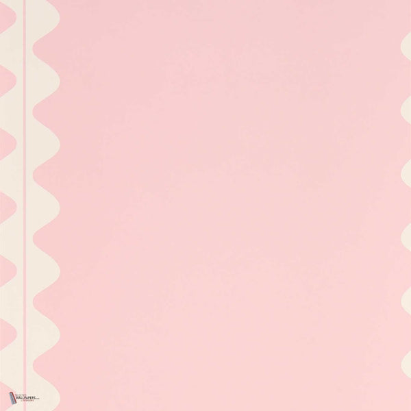 Ric Rac behang in Rose Quartz van Harlequin