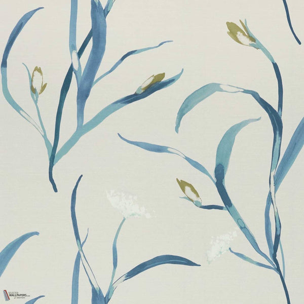 Saona wallpaper in Atlantic/Julip by Harlequin