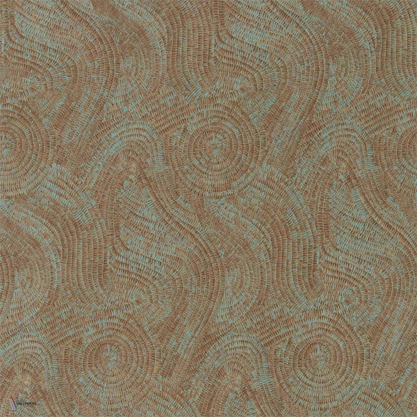 Hawksmoor behang in Copper van Zoffany