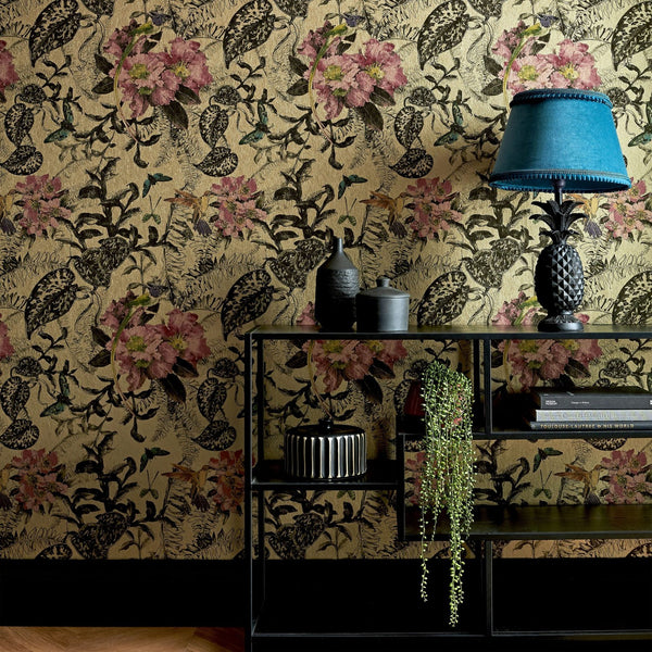 Hedgerow Tapete in Bracken von 1838 wallcoverings