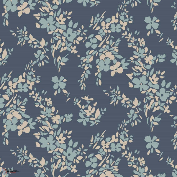 Hegemone wallpaper in Stiffkey Blue van Farrow & Ball