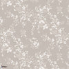 Hegemone wallpaper in Stone van Farrow & Ball