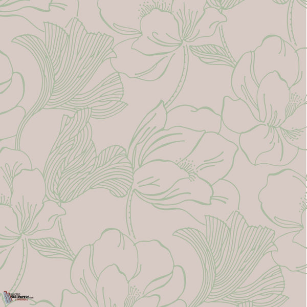 Helleborus behang van Farrow & Ball