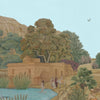 Hindustan behang van Iksel — Multicolor, detail