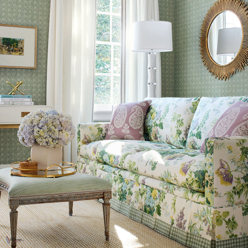 Holly Trellis Anna French Tapete sfeerbeeld