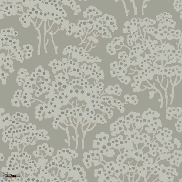 Hornbeam wallpaper in Pigeon van Farrow & Ball