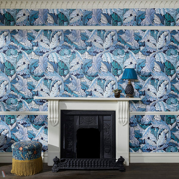 Acanthus wallpaper by House of Hackney — interior