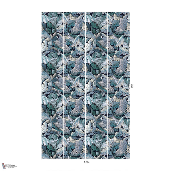 Acanthus wallpaper by House of Hackney — interior