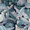 Acanthus wallpaper in Blue Midnight by House of Hackney