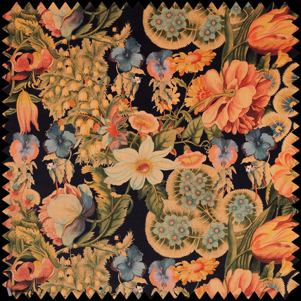 Amatoria tissu en Noir de House of Hackney
