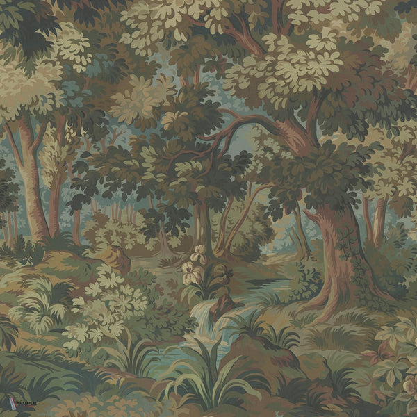 Arborea behang in Autumn van House of Hackney