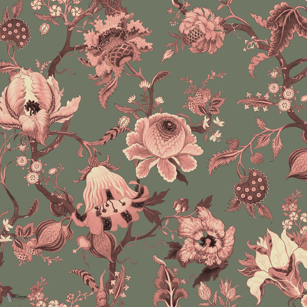 Artemis Tapete in Verdigris von House of Hackney