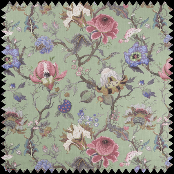 Artemis Cotton Linen tissu en Jadeite de House of Hackney