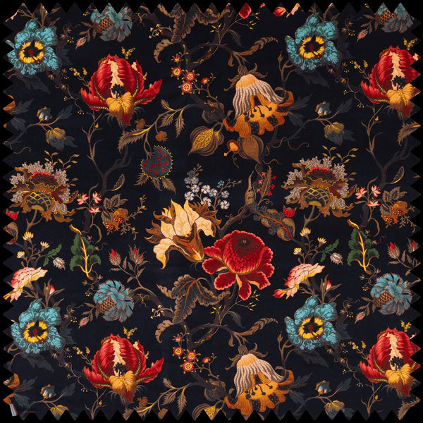 Artemis Organic Stofff in Black von House of Hackney