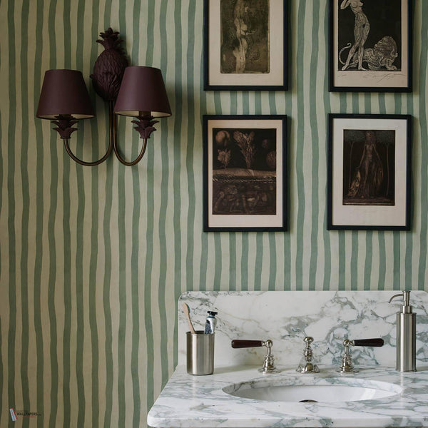 Artist's Stripe wallpaper by House of Hackney