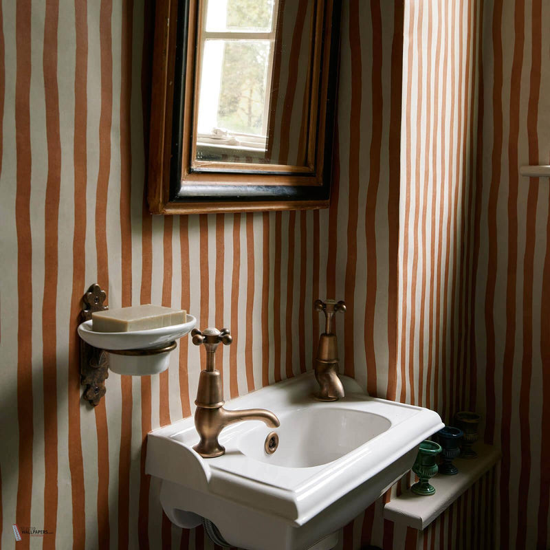 Artist's Stripe wallpaper by House of Hackney