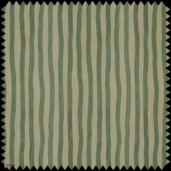 Artists Stripe Cotton Stofff in Opal von House of Hackney