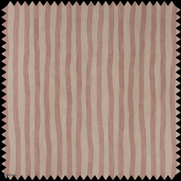 Artists Stripe Cotton Stofff in Sakura Astrantia von House of Hackney