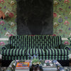 Camelot Stripe Jacquard Stofff von House of Hackney — Interieur