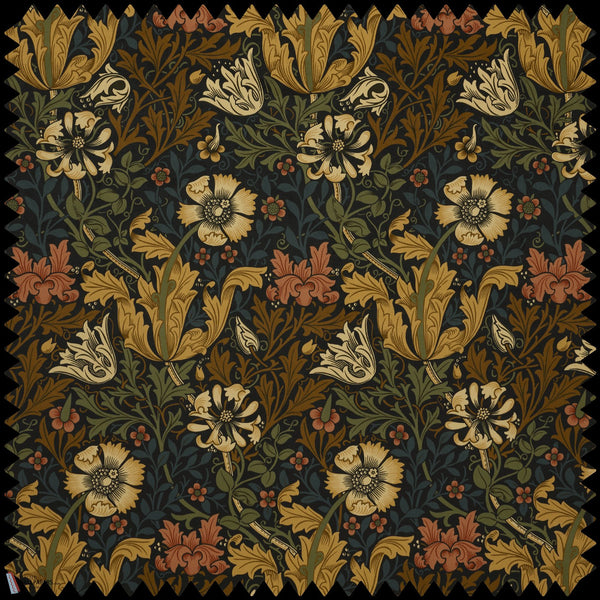 Compton fabric in Midnight By Ray Azouley by House of Hackney