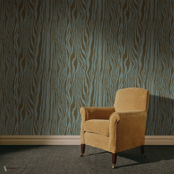 Dazzle behang van House of Hackney — interieur