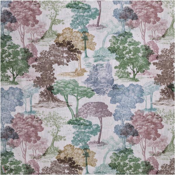 Dendrophilia Cotton stof in Iridis van House of Hackney