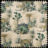 Dinosauria Cotton Stofff in Ecru von House of Hackney