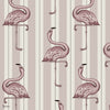 Flamboyance behang in Off White Macaroon Pink van House of Hackney