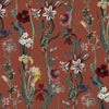 Flora Delanica Tapete in Clay von House of Hackney